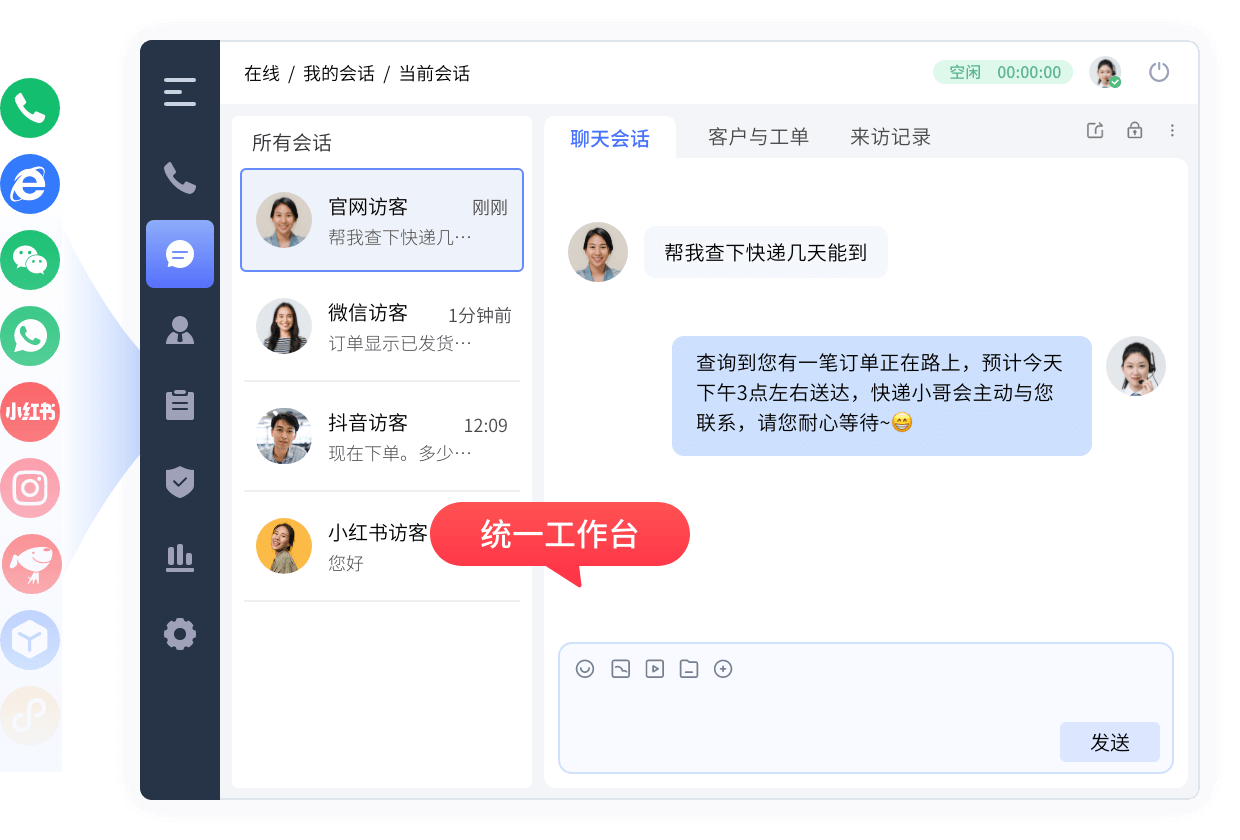 多模型靈活接入