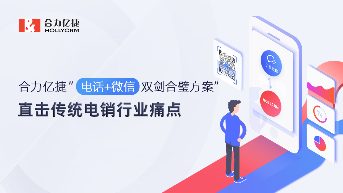 合力億捷電話+微信雙劍合璧方案，直擊傳統電銷行業痛點