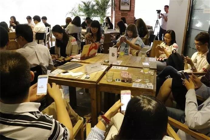 第二期呼啦圈運營管理沙龍 來賓簽到入場