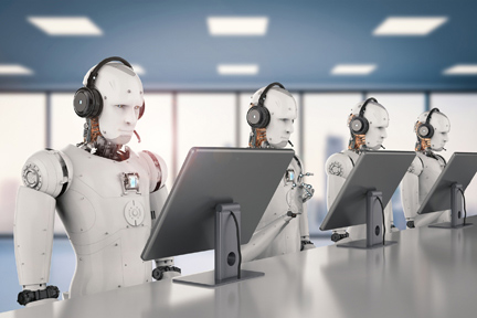 呼叫中心語音機器人素材圖 呼叫中心語音機器人素材圖